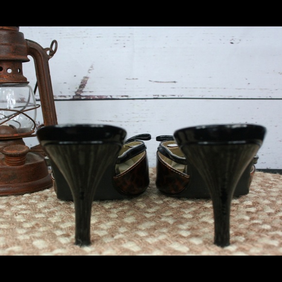 Boston Design Studio leopard print mules - Picture 5 of 6